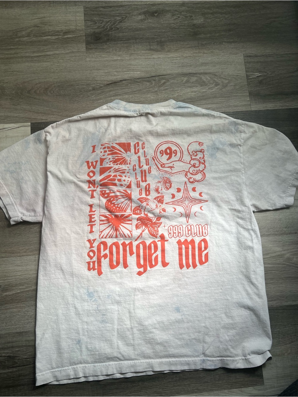Juice World 999 Club White Wash Tee